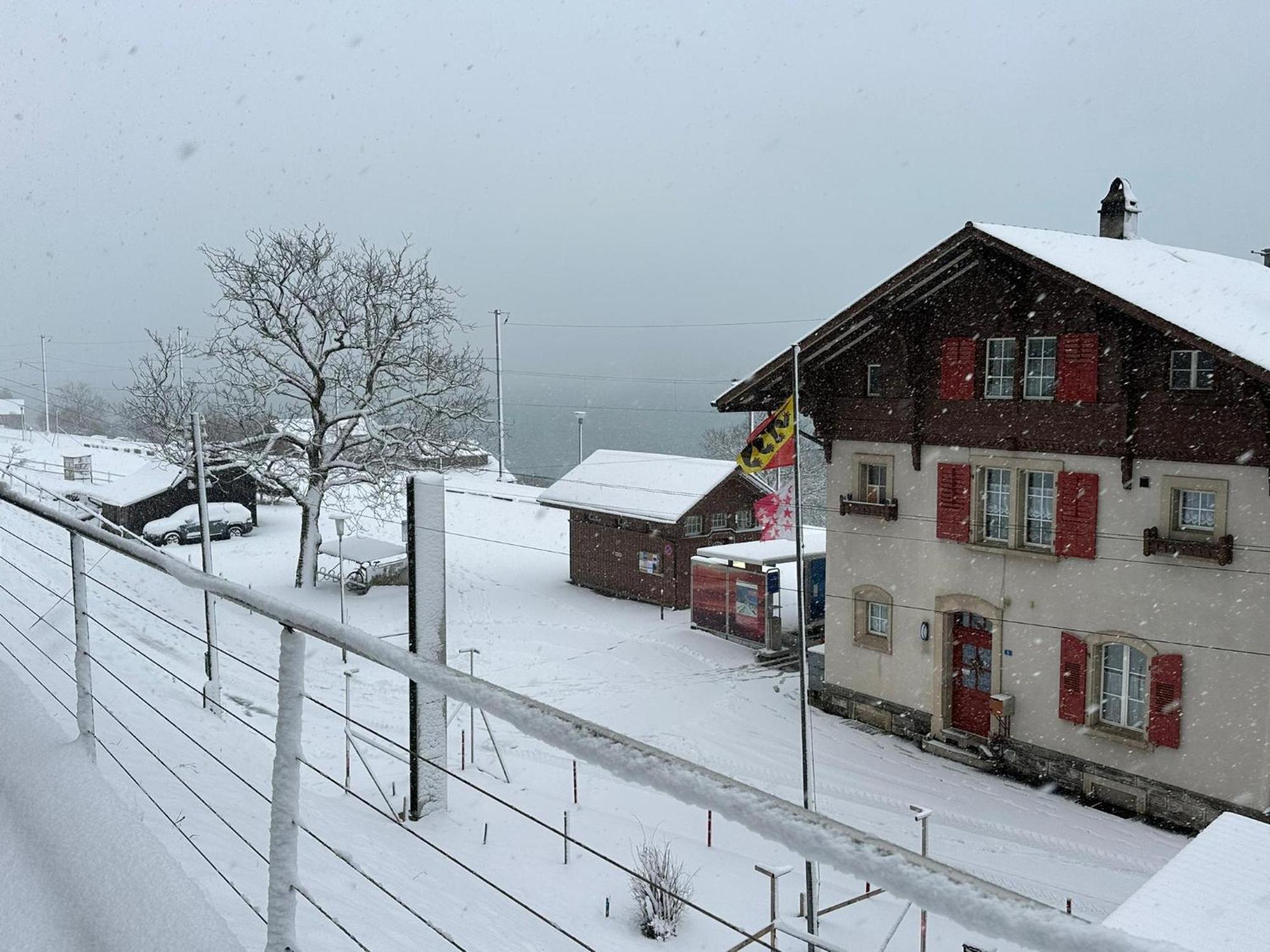 Lake Facing Studio Niederried bei Interlaken 외부 사진
